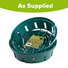Round Bulb Baskets (Pack of 3)