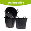 3 x Heavy Duty Pots 40cm 3 x Heavy Duty Pots 40cm
