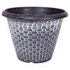 Wicker Textured Planter
