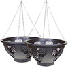 Pair of 15 Easy Fill Hanging baskets Pair of 15 Easy Fill Hanging baskets