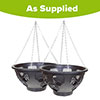 Pair of 15 Easy Fill Hanging baskets Pair of 15 Easy Fill Hanging baskets