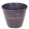 Black Copper Infinity Planter