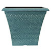 April Indigo Green Square Planters