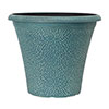 April Indigo Green Round Planters