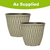 Laval Planters in Ebony Grey Laval Planters in Ebony Grey