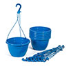 Blue Hanging Baskets 10 x 27cm Blue Hanging Baskets 10 x 27cm