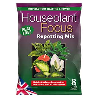Houseplant Focus Repotting Mix
