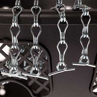 2 Pack 4-Point Chains for Easy Fill Baskets