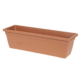 Terracotta 'Leonardo' Window Box