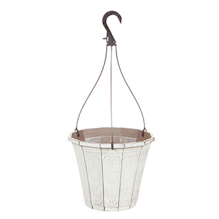 'Calista' Hanging Basket 25cm (10in) Vintage Rust