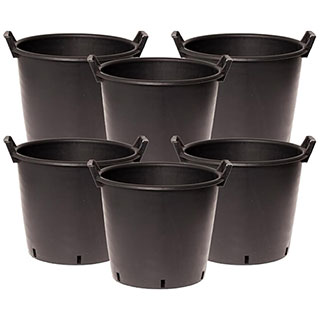 6 x Heavy Duty Pots 40cm