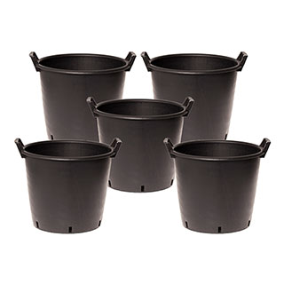 5 x Heavy Duty Pots 40cm