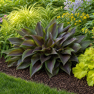 Hosta 'Red Ninja'