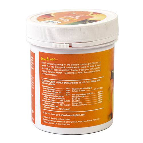 Blooming Fast Citrus Feed Blooming Fast Citrus Feed