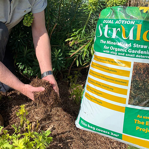 Strulch Mineralised Straw Garden Mulch Strulch Mineralised Straw Garden Mulch