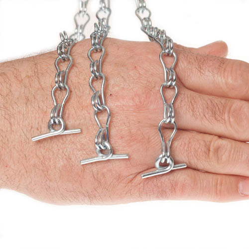 2 Pack 3-Point Chains for Easy Fill Baskets 2 Pack 3-Point Chains for Easy Fill Baskets