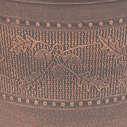 Acorn Round Planters 25cm Copper-Tone x 10 Acorn Round Planters 25cm Copper-Tone x 10