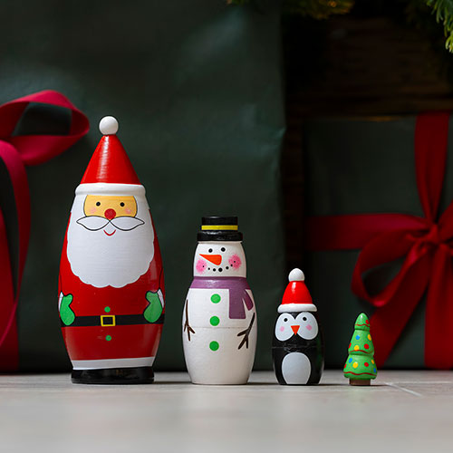 Santas Secret! 4 in 1 Festive Figurines Santas Secret! 4 in 1 Festive Figurines